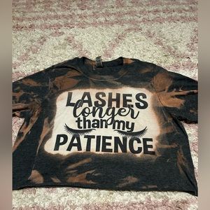Women’s small graphic crop top